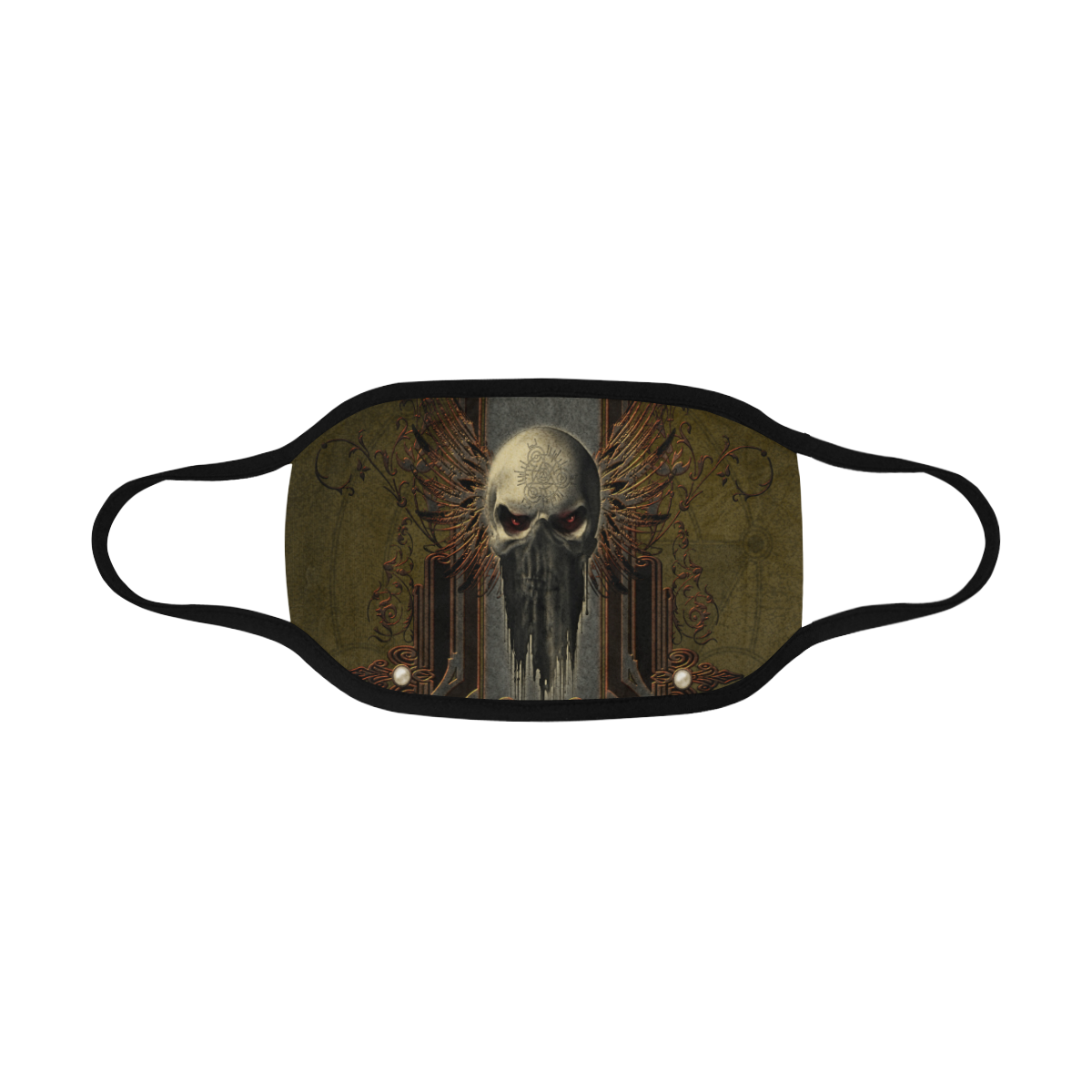 Awesome dark skull Mouth Mask