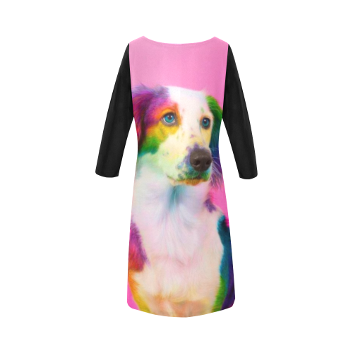 Doggy Round Collar Dress (D22)
