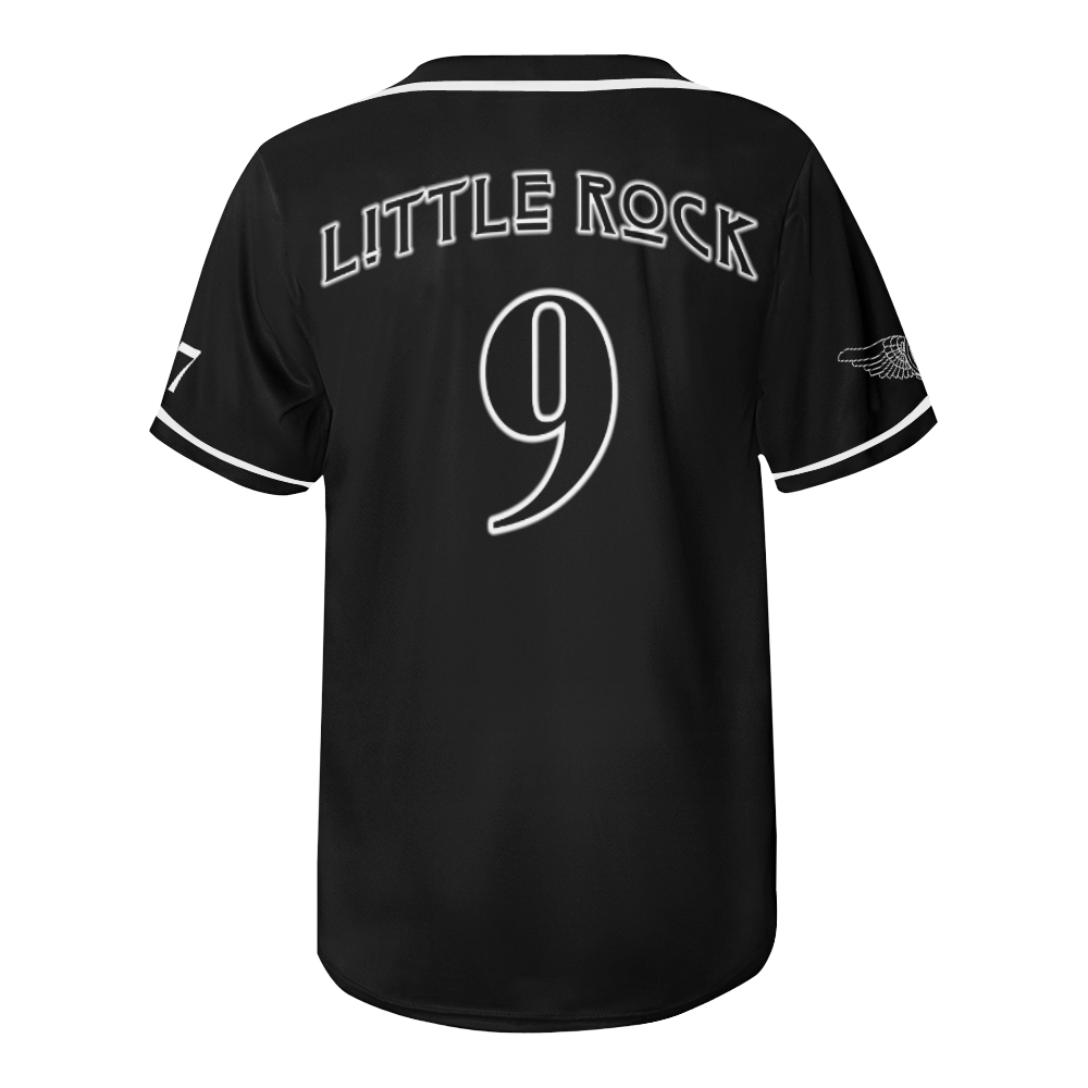 Little Rock 9 All Over Print Baseball Jersey for Men (Model T50)
