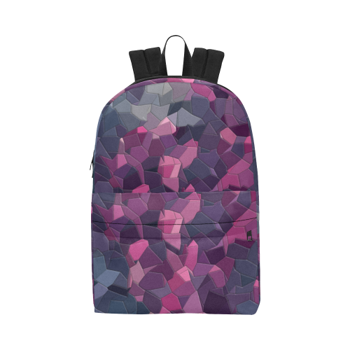 purple pink magenta mosaic #purple Unisex Classic Backpack (Model 1673)