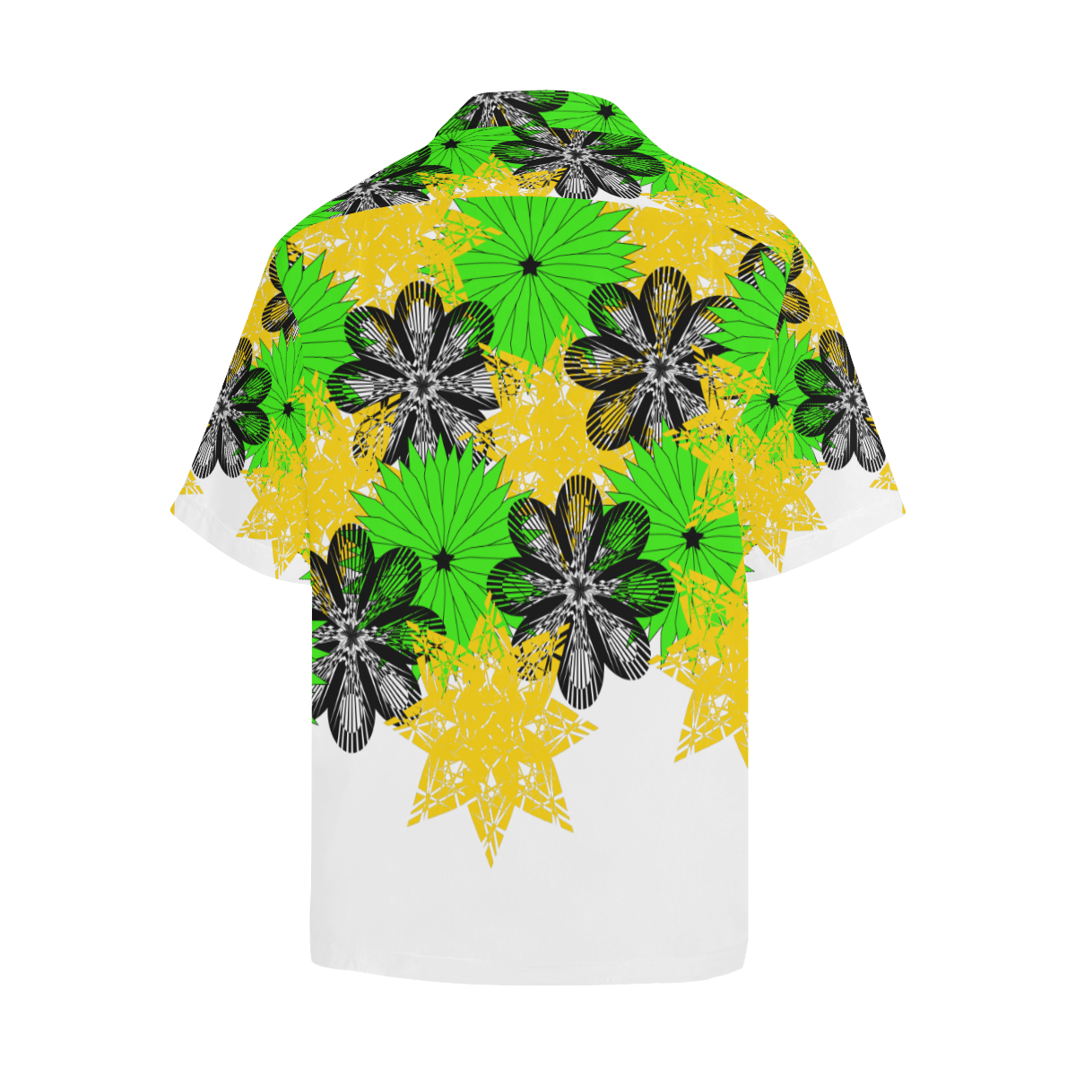 abstract bouquet Hawaiian Shirt (Model T58)