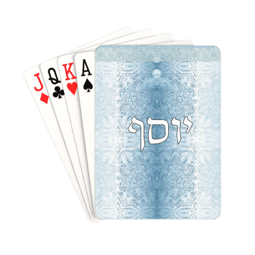 JOSEPH 1-4 Playing Cards 2.5"x3.5"
