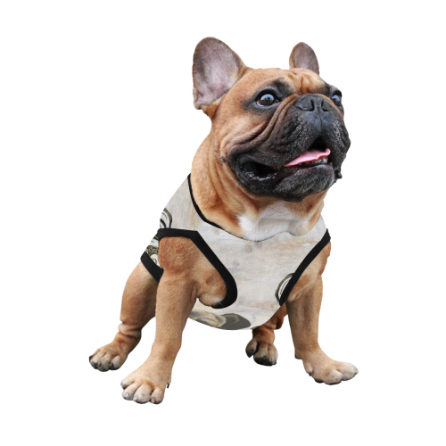Pug Dog tshirt All Over Print Pet Tank Top