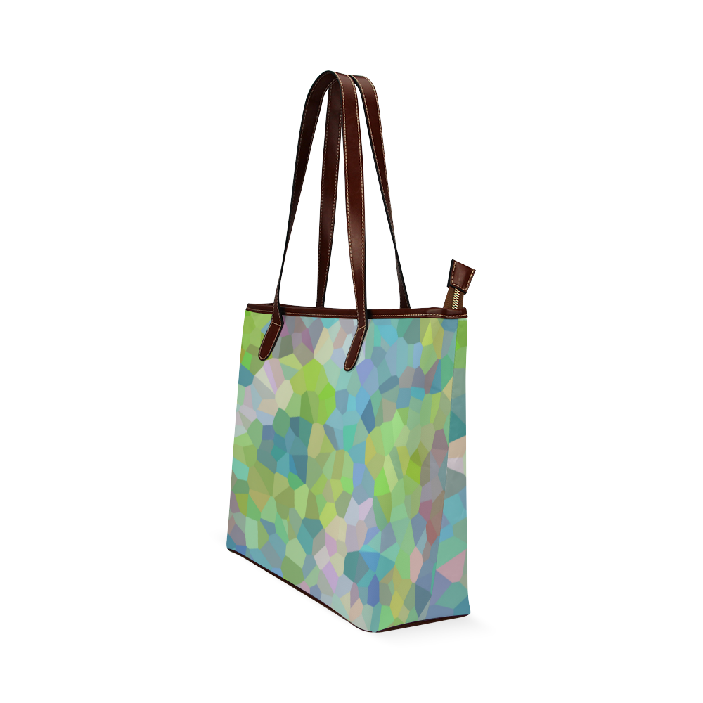 Sea Glass Tote Bag 1 Shoulder Tote Bag (Model 1646)