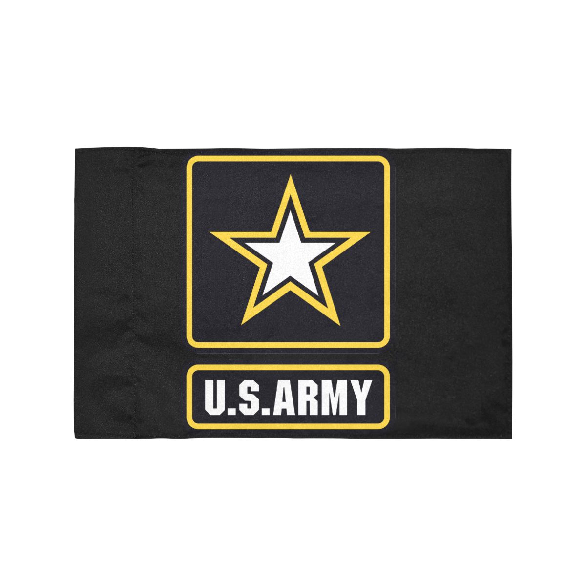 USArmy Gold Star Logo Motorcycle Flag (Twin Sides)