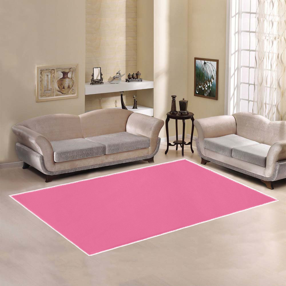 color French pink Area Rug7'x5'