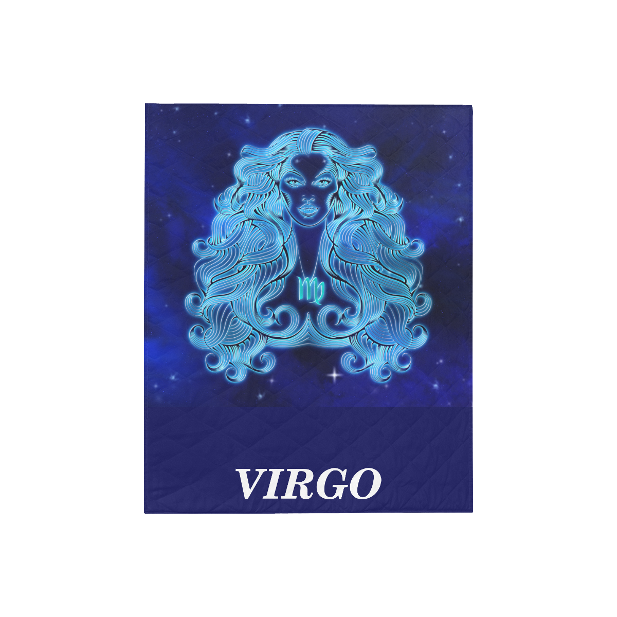 Virgo design Quilt 40"x50"