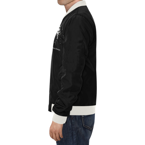 Freydon Atoraya All Over Print Bomber Jacket for Men/Large Size (Model H19)