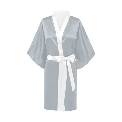 Pearl Blue Kimono Robe