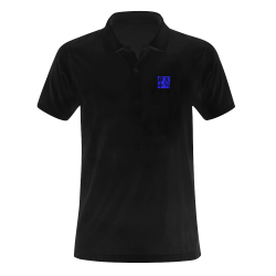 NUMBERS Collection Symbols Royal Men's Polo Shirt (Model T24)