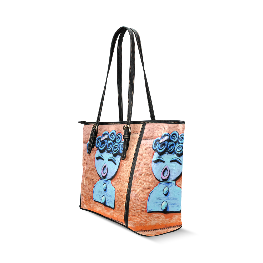 Oh Me Leather Tote Bag/Large (Model 1640)