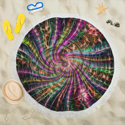 galaxy 420 Circular Beach Shawl 59"x 59"