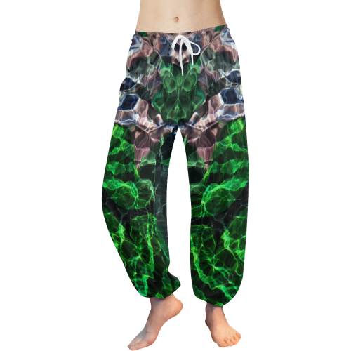 Lake Portal Women's All Over Print Harem Pants (Model L18)