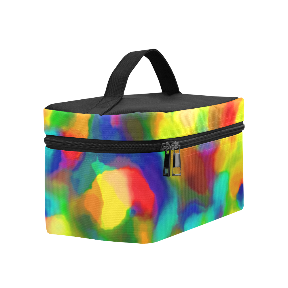 Colorful watercolors texture Lunch Bag/Large (Model 1658)