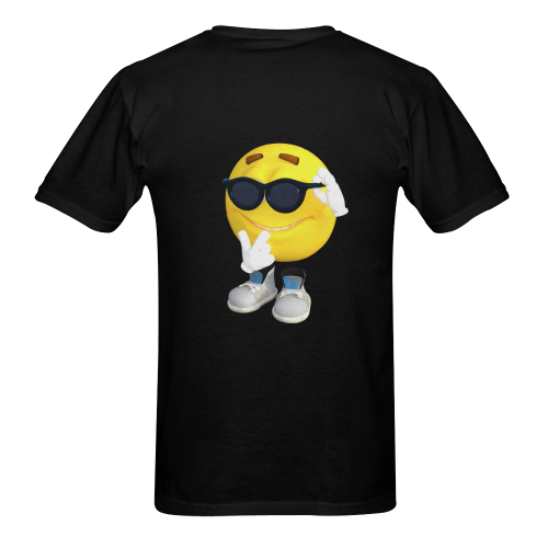 emoji3A Men's T-shirt in USA Size (Two Sides Printing) (Model T02)