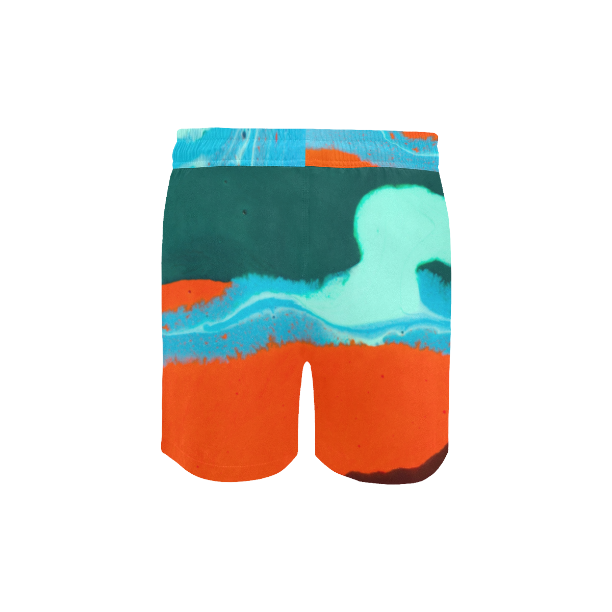 Sand Bum1978 Waves Men's Mid-Length Swim Shorts (Model L39)