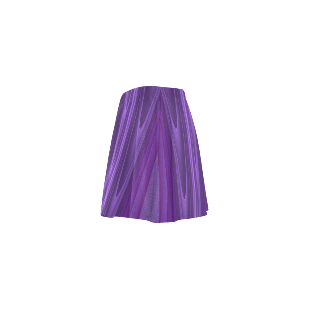 purple sands Mini Skating Skirt (Model D36)