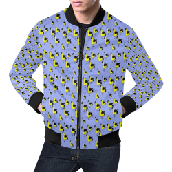 digital art pattern All Over Print Bomber Jacket for Men/Large Size (Model H19)