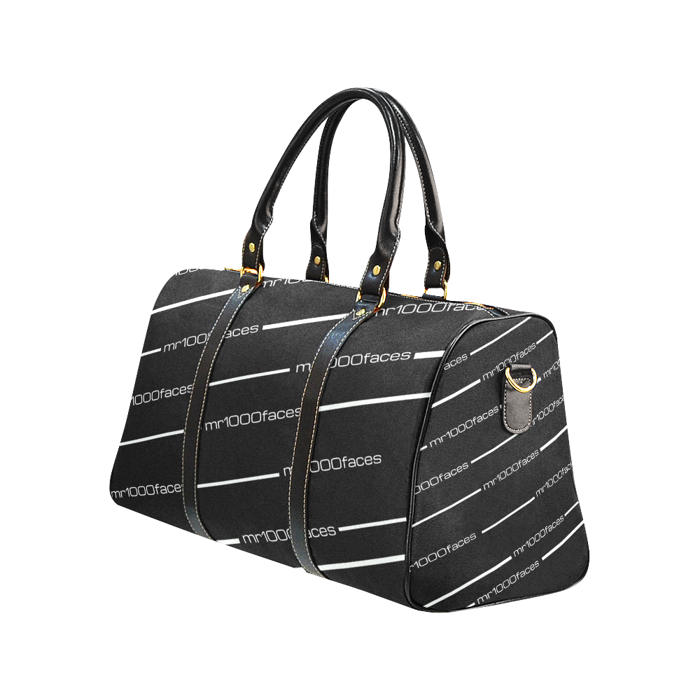 mr1000faces2 New Waterproof Travel Bag/Large (Model 1639)