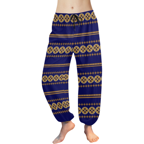 Asian Patterns Women's All Over Print Harem Pants (Model L18)