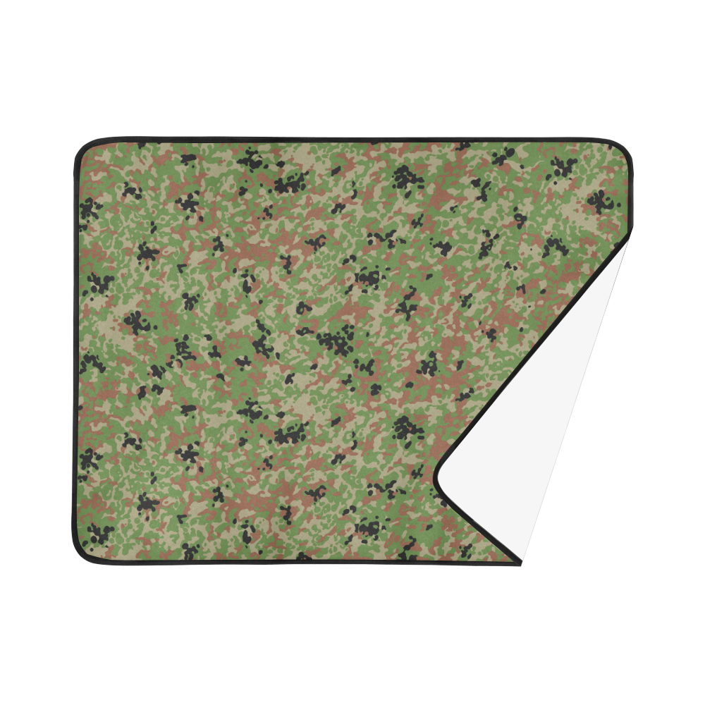 Japanese 1991 jietai camouflage Beach Mat 78"x 60"