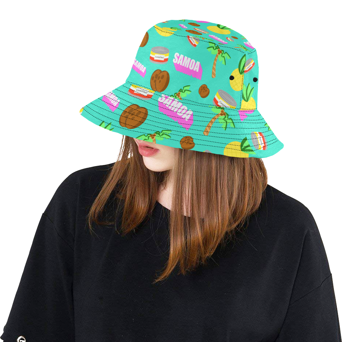 ISLAND BREEZE All Over Print Bucket Hat