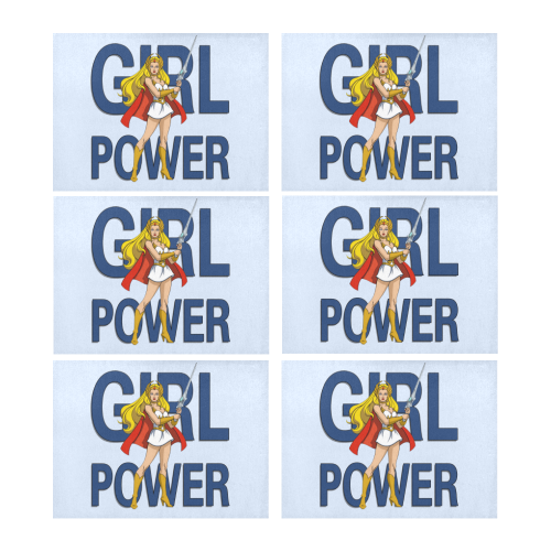 Girl Power (She-Ra) Placemat 14’’ x 19’’ (Set of 6)