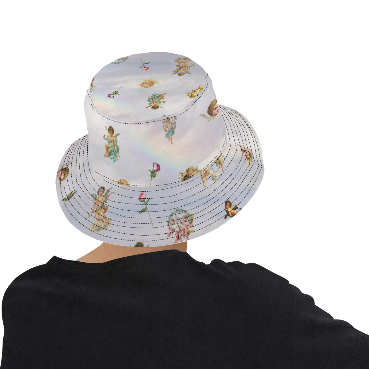 My Cherub All Over Print Bucket Hat for Men