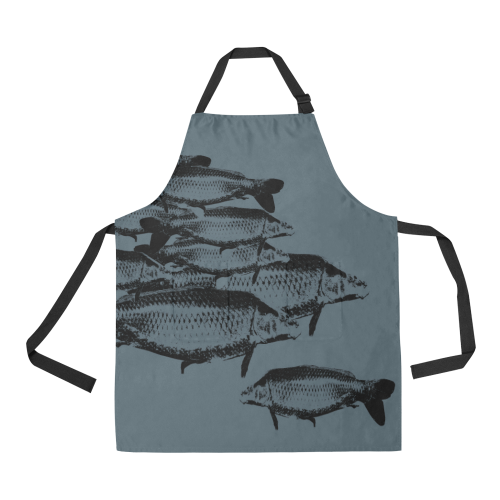 Carp fish cooking apron All Over Print Apron