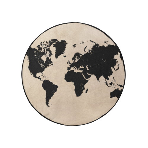 world map 32 Inch Spare Tire Cover