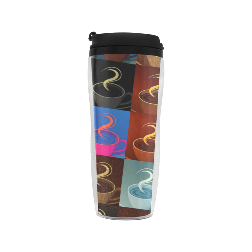 coffee cup montage Reusable Coffee Cup (11.8oz)
