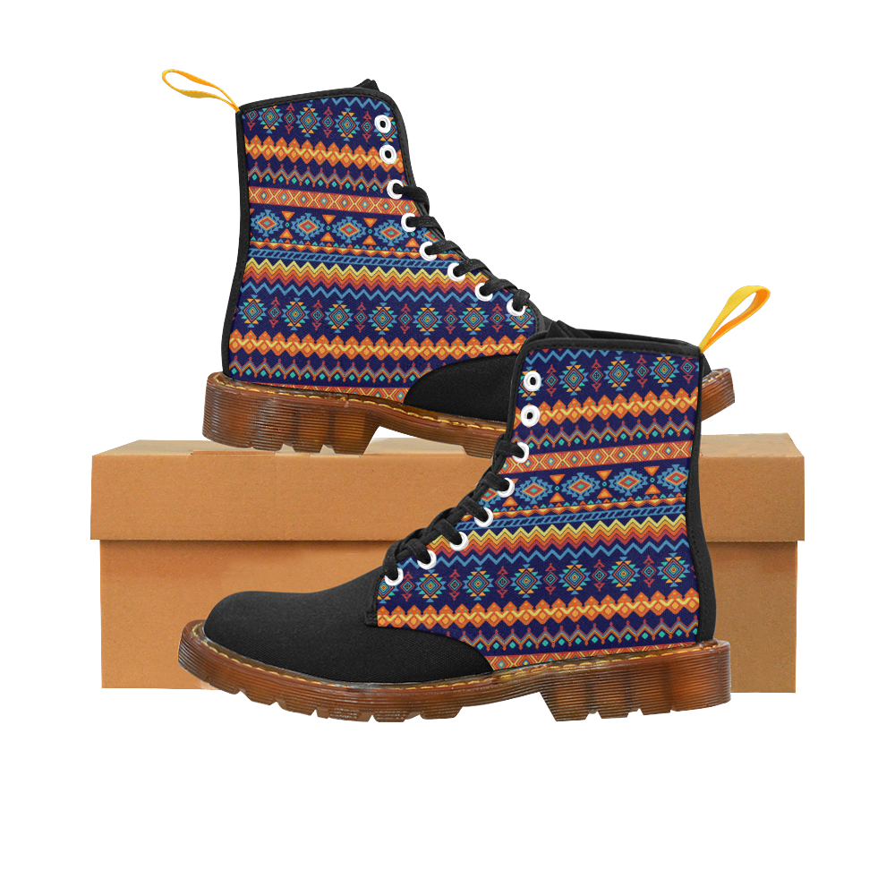 Awesome Ethnic Boho Design Martin Boots For Women Model 1203H