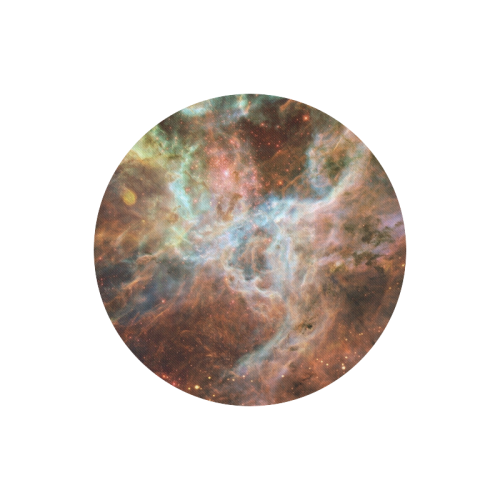 galaxy mouse pad Round Mousepad
