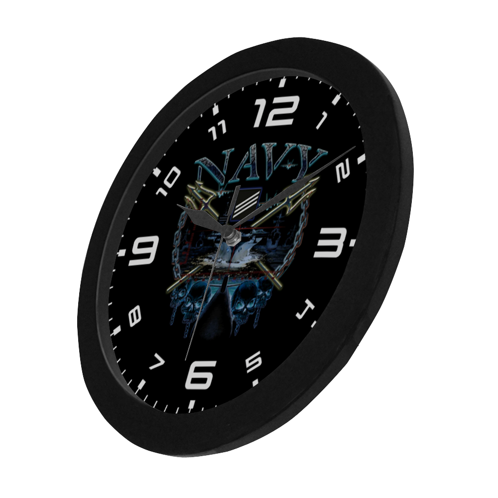 Navy Seaman E-3 Circular Plastic Wall clock