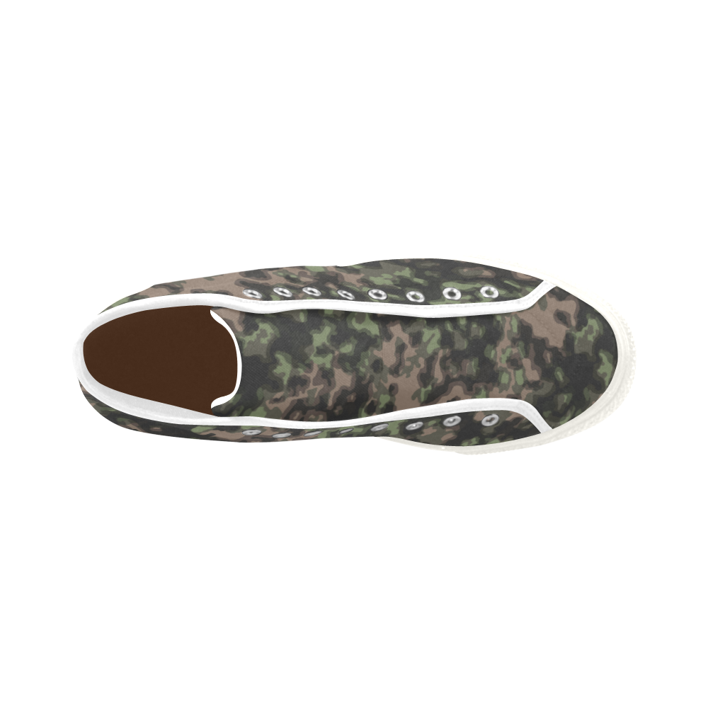 WWII Rauchtarn Spring Camouflage Vancouver H Men's Canvas Shoes (1013-1)