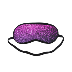 Beautiful Purple Pink Ombre glitter sparkles Sleeping Mask