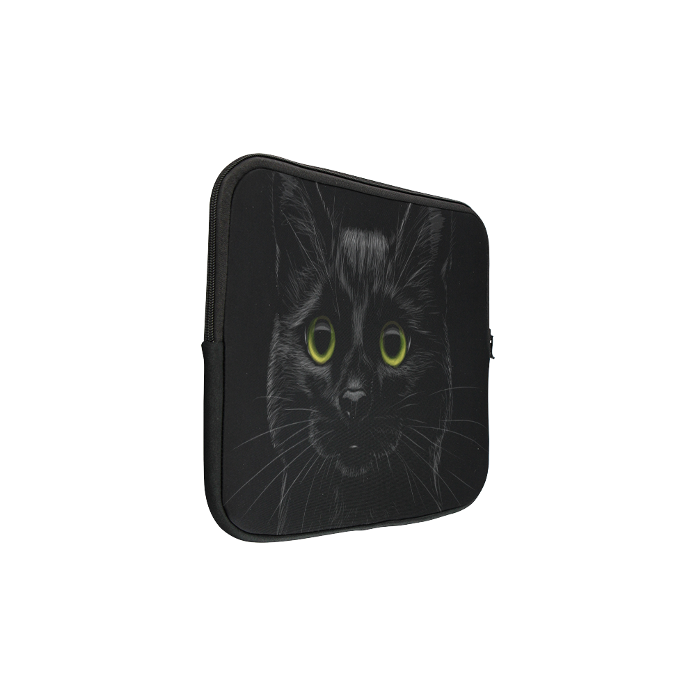 Black Cat Custom Laptop Sleeve 13"