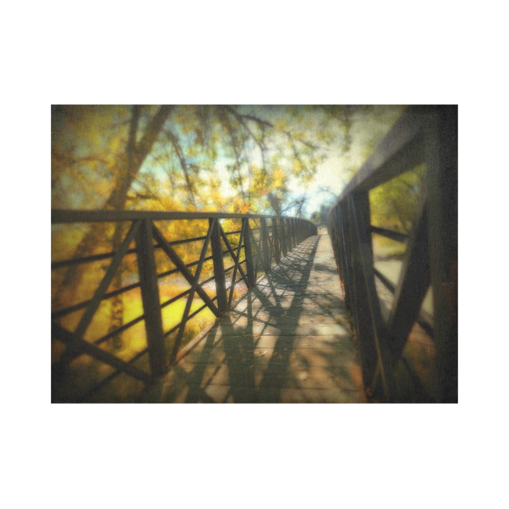 autumn bridge Placemat 14’’ x 19’’ (Set of 4)