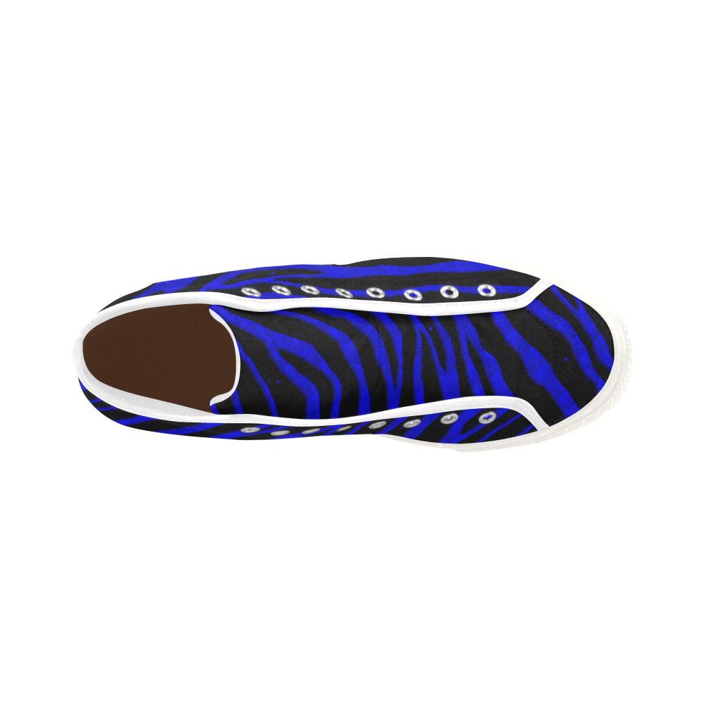Ripped SpaceTime Stripes - Blue Vancouver H Men's Canvas Shoes/Large (1013-1)