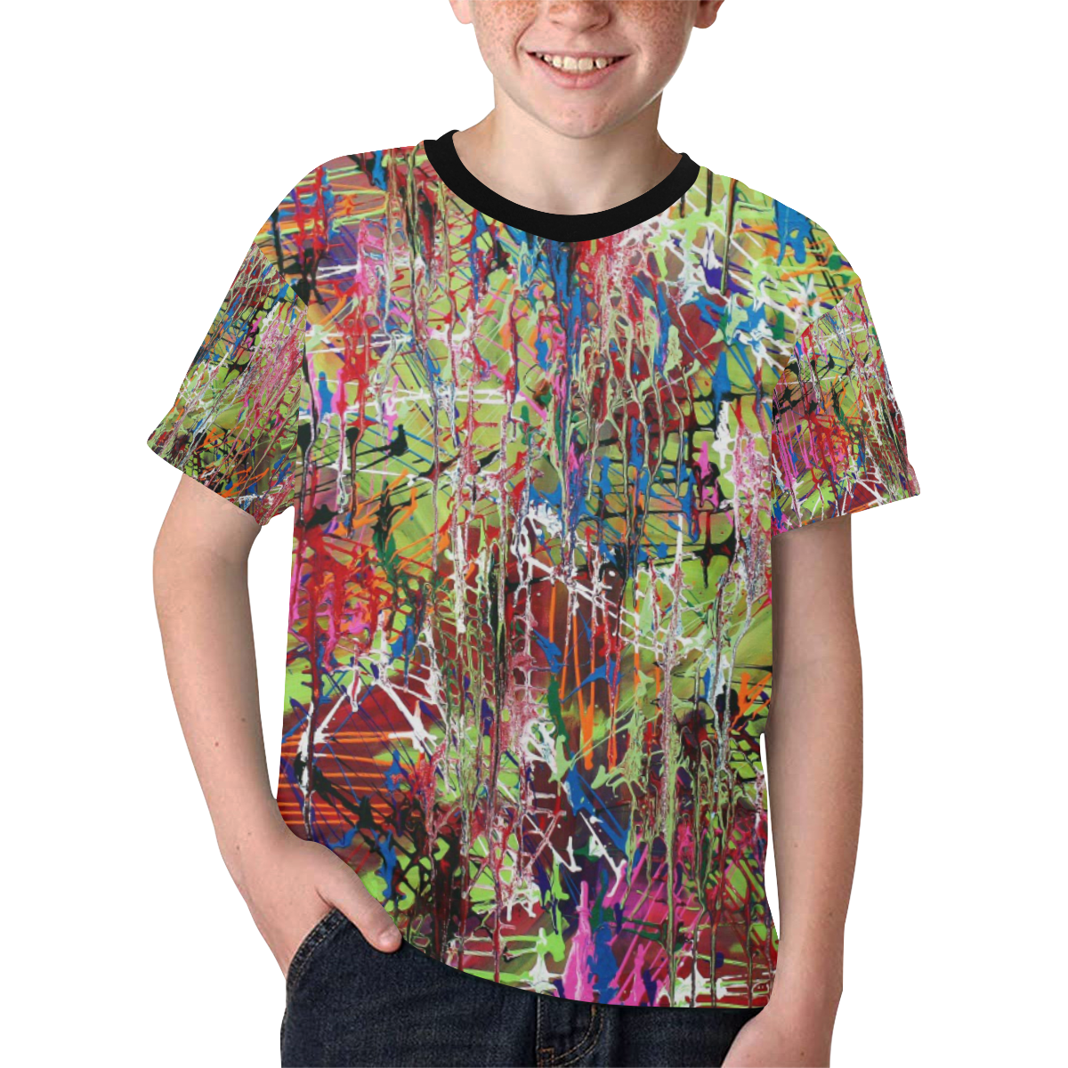 Freedom Kids' All Over Print T-shirt (Model T65)