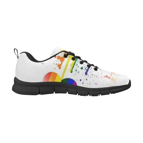 Love is Love by Nico Bielow Women's Breathable Running Shoes/Large (Model 055)