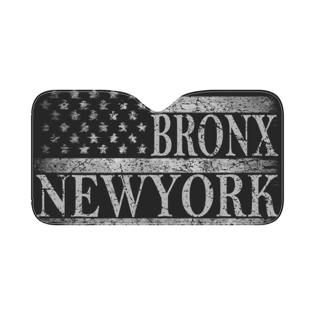 Bronx New York American Pride Car Sun Shade 55"x30"