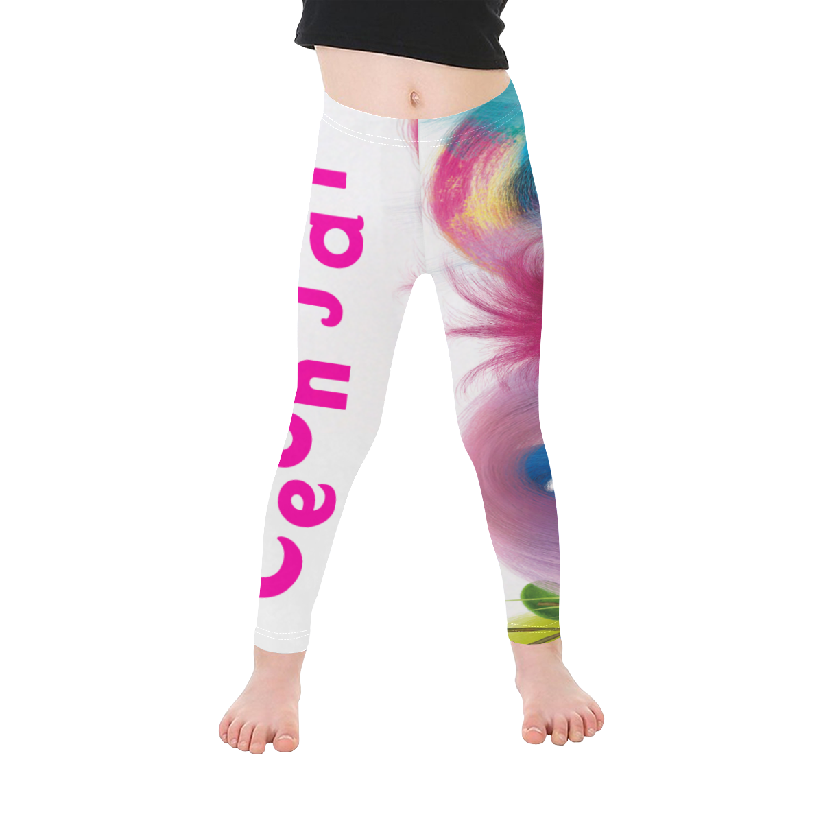 Ceon Trolls Legging Kid's Ankle Length Leggings (Model L06)