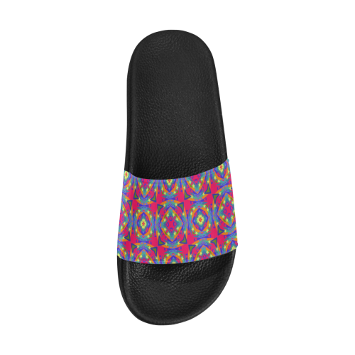 fab aztec Women's Slide Sandals (Model 057)