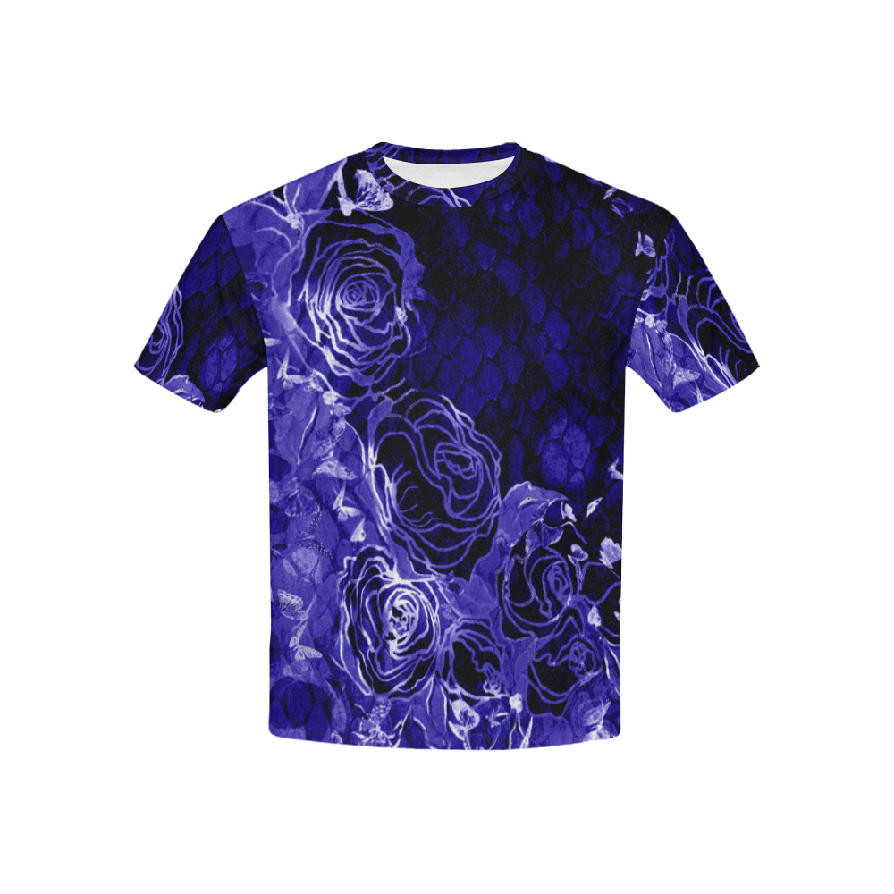 flowers 10 Kids' All Over Print T-shirt (USA Size) (Model T40)