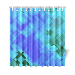 Geo abstract 2 Shower Curtain 69"x72"