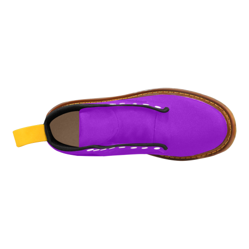 color dark violet Martin Boots For Men Model 1203H