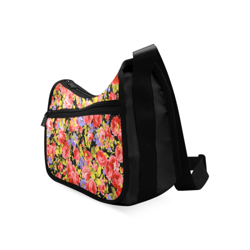 Colorful Flower Pattern 02 Crossbody Bags (Model 1616)