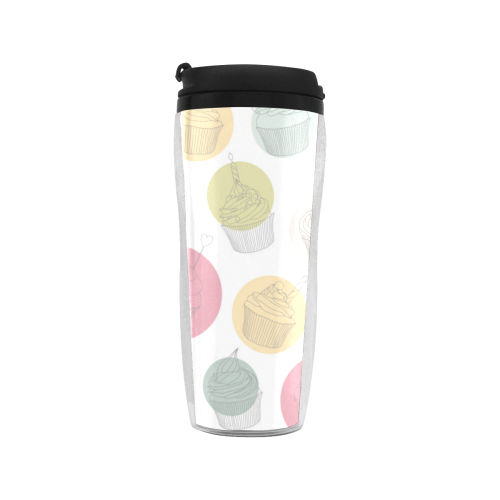 Colorful Cupcakes Reusable Coffee Cup (11.8oz)