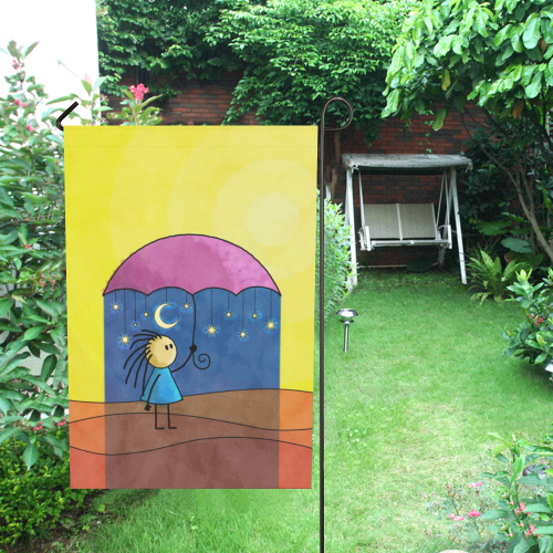 We Only Come Out At Night Garden Flag 28''x40'' （Without Flagpole）